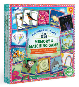 eeBoo Natural Science Memory and Matching Game