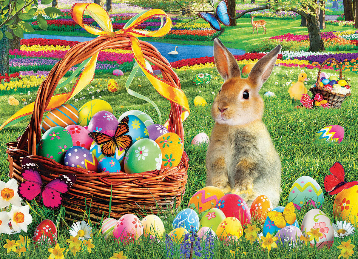 Eurographics 1000pc Jigsaw Puzzle Easter Garden