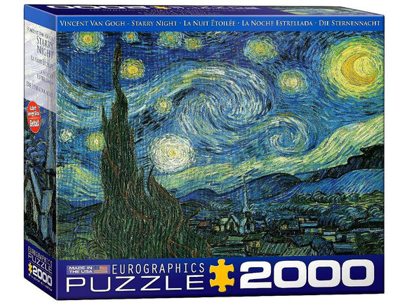 Eurographics 2000pc Jigsaw Puzzle Van Gogh, Starry Night