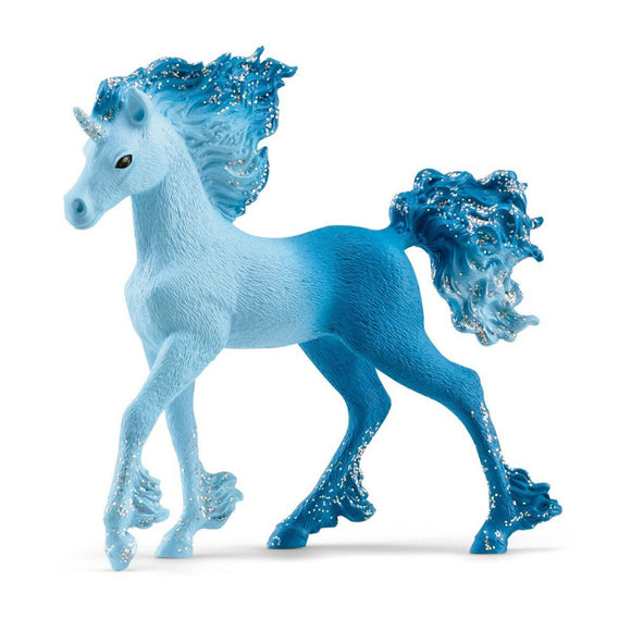 Schleich Bayala Figurine Elementa Water Flame Unicorn Foal