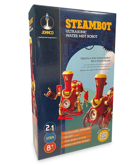 Johnco SteamBot 2-in-1 Ultrasonic Water Mist Robot