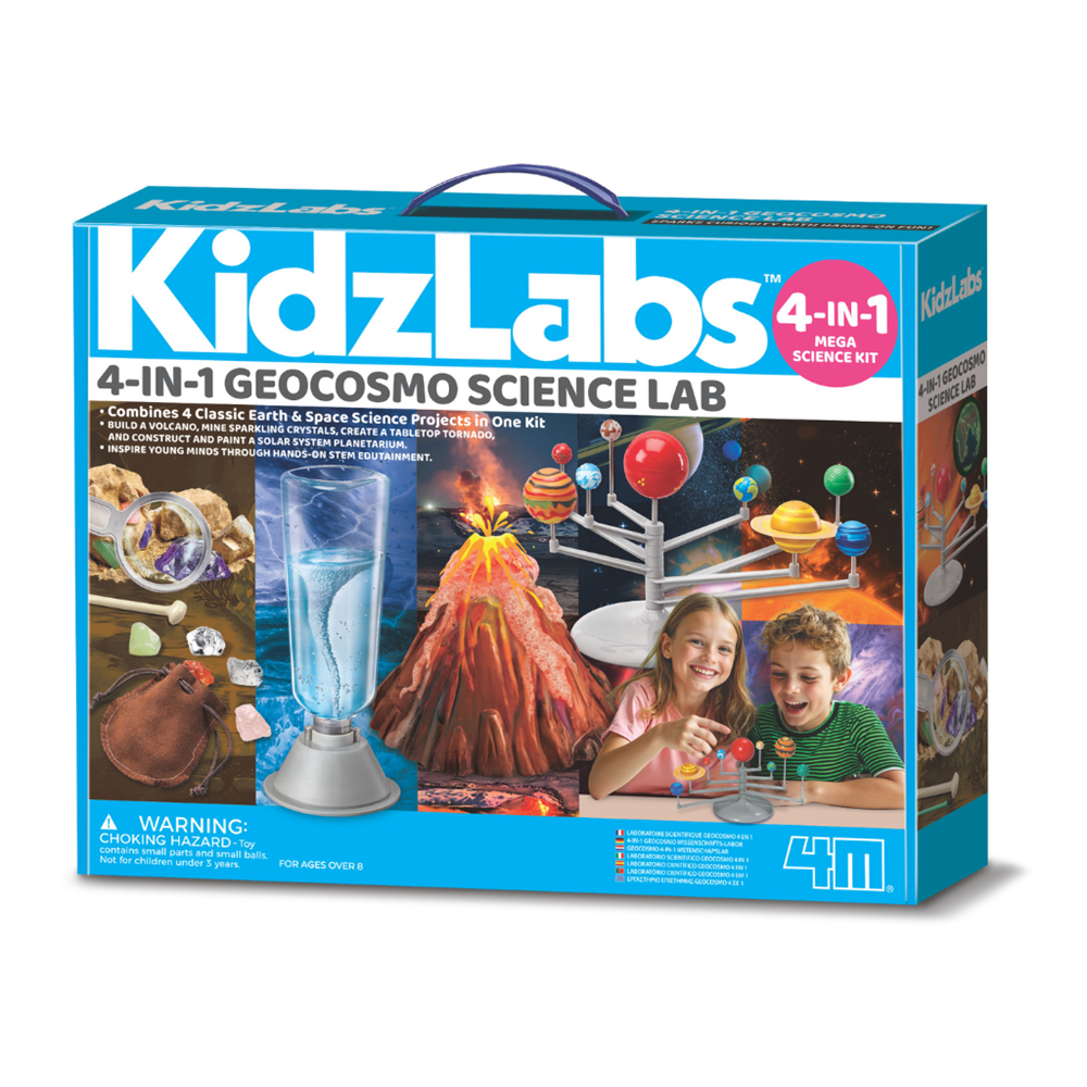 4M Kidzlabs 4 in 1 Geocosmo Science Lab