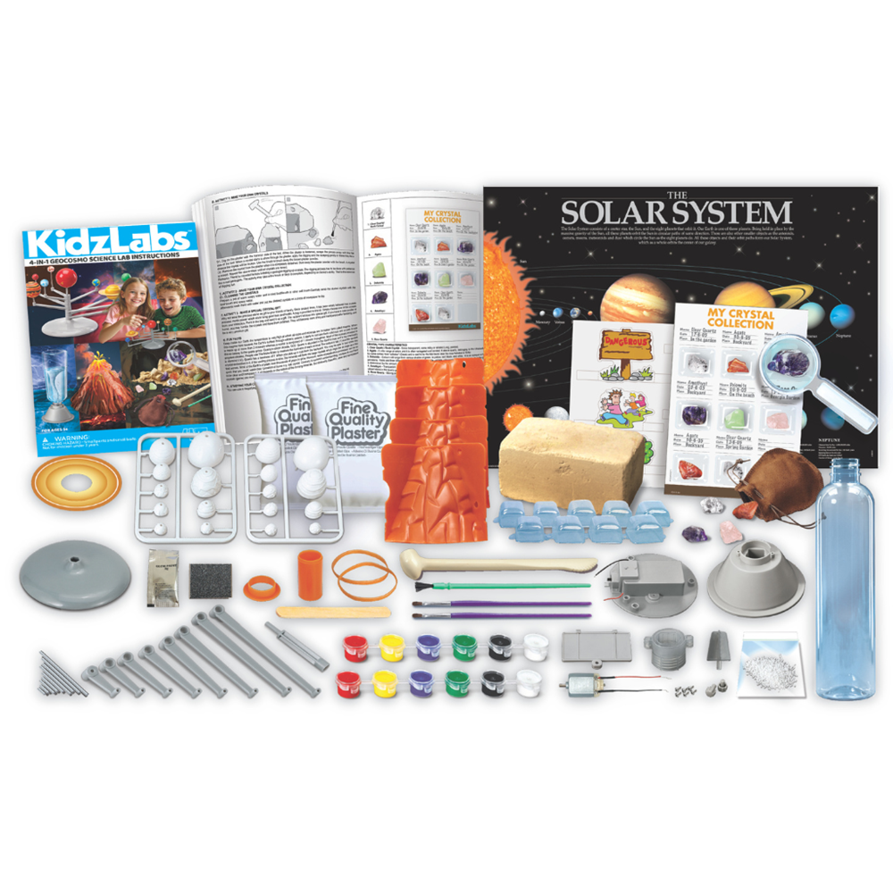 4M Kidzlabs 4 in 1 Geocosmo Science Lab