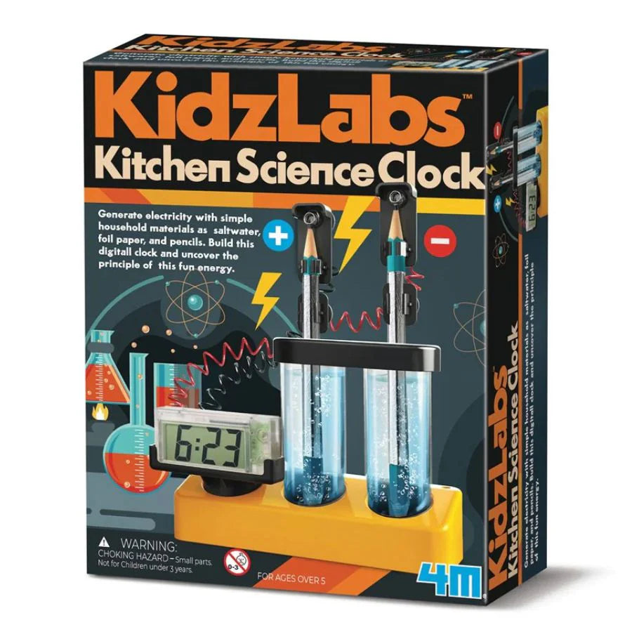 4M KidzLabs Kitchen Science Clock – Plato's Wonder. Create. Discover