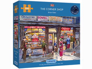 Gibsons 500pc Jigsaw Puzzle The Corner Shop