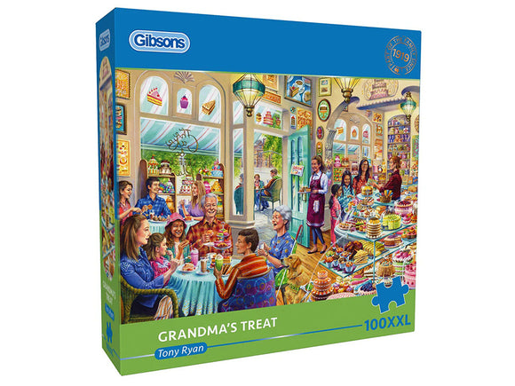 Gibsons 100pc Jigsaw Puzzle XXL Grandma's Treat