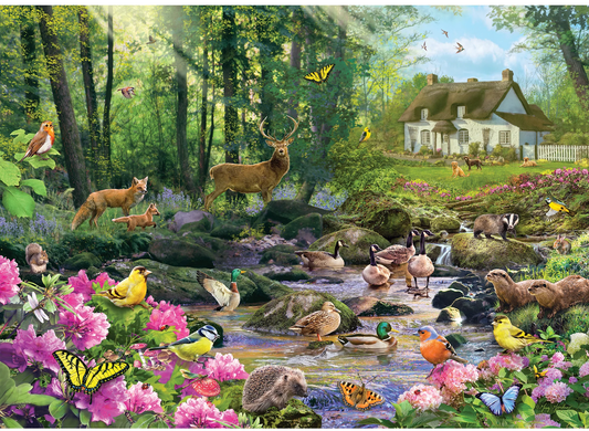 Gibsons 1000pc Jigsaw Puzzle Woodland Glade