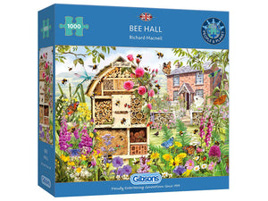 Gibsons 1000pc Jigsaw Puzzle Bee Hall