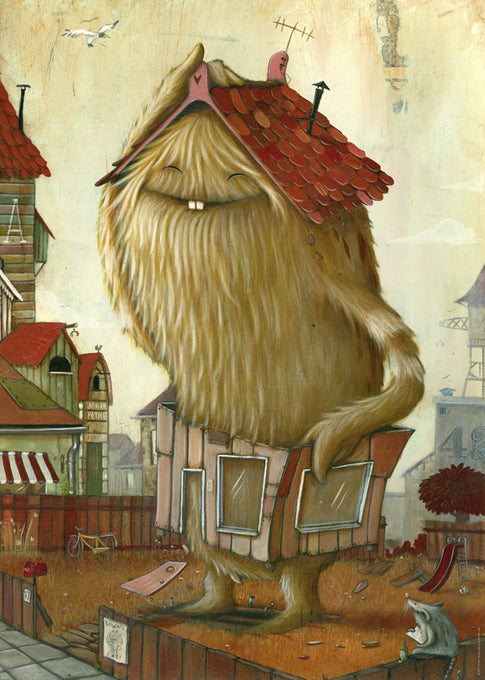 Heye Zozoville 1000pc Jigsaw Puzzle Neighbourhood
