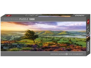 Heye 1000pc Panorama Puzzle Purple Bloom