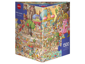 Heye Triangular 1500pc Jigsaw Puzzle Yogaland