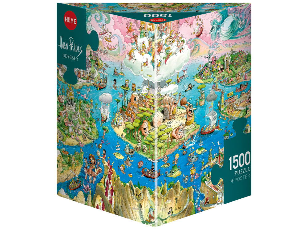 Heye Triangular 1500pc Jigsaw Puzzle Odyssey