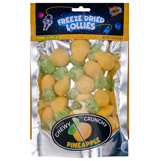Heebie Jeebies Freeze Dried Lollies Pineapple 60g