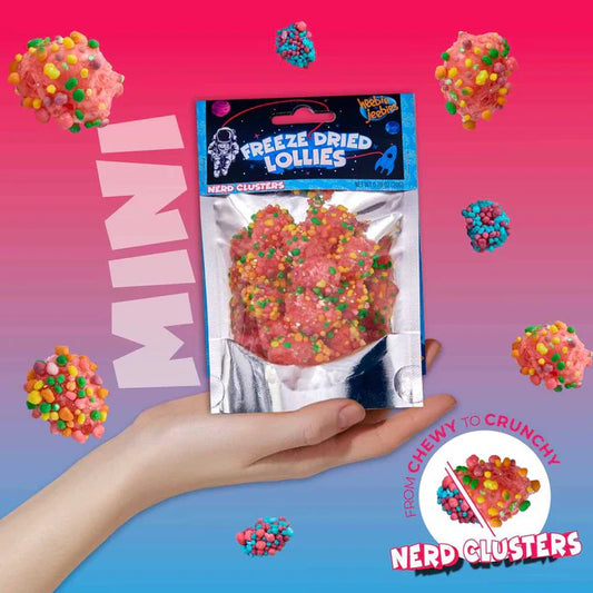 Heebie Jeebies Mini Freeze Dried Lollies Crunchy Clusters 20g