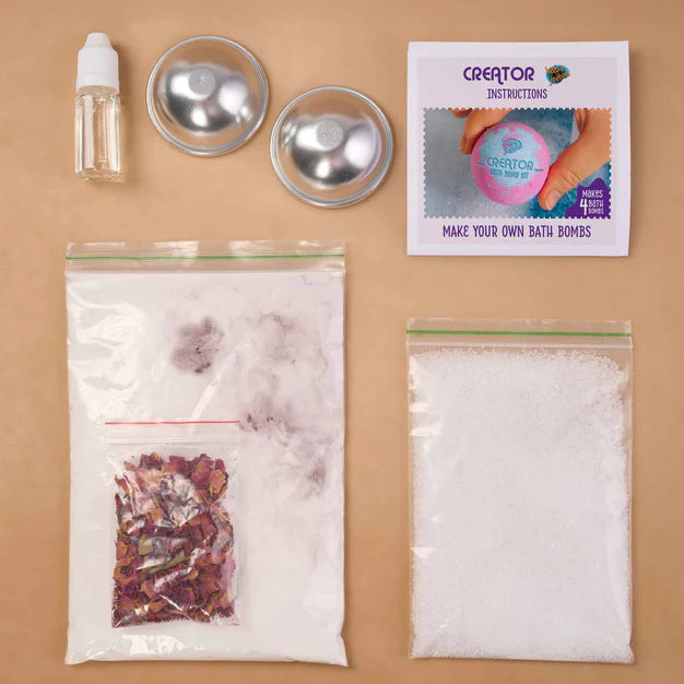 Heebie Jeebies Creator Bath Bomb Kit Rose Petals