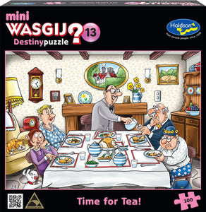 Wasgij? 100pc Destiny Mini Jigsaw Puzzle #13 Time for Tea