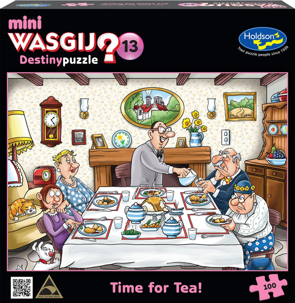 Wasgij? 100pc Destiny Mini Jigsaw Puzzle #13 Time for Tea