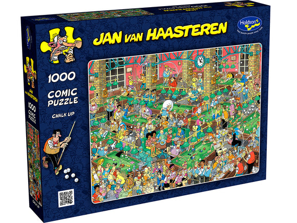 Jan Van Haasteren 1000pc Jigsaw Puzzle Chalk Up