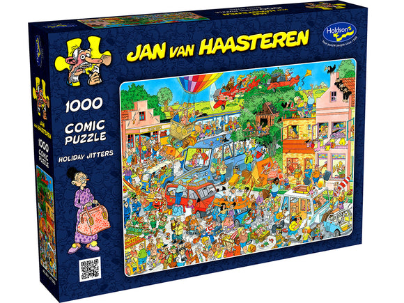 Jan Van Haasteren 1000pc Jigsaw Puzzle Holiday Jitters