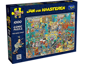 Jan Van Haasteren 1000pc Jigsaw Puzzle The Music Shop