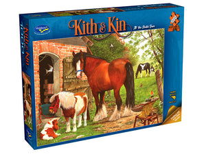 Holdson 1000pc Jigsaw Puzzle At The Stable Door