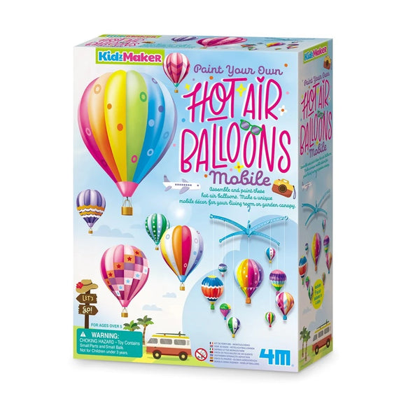 4M KidzMaker Hot Air Balloons Mobile