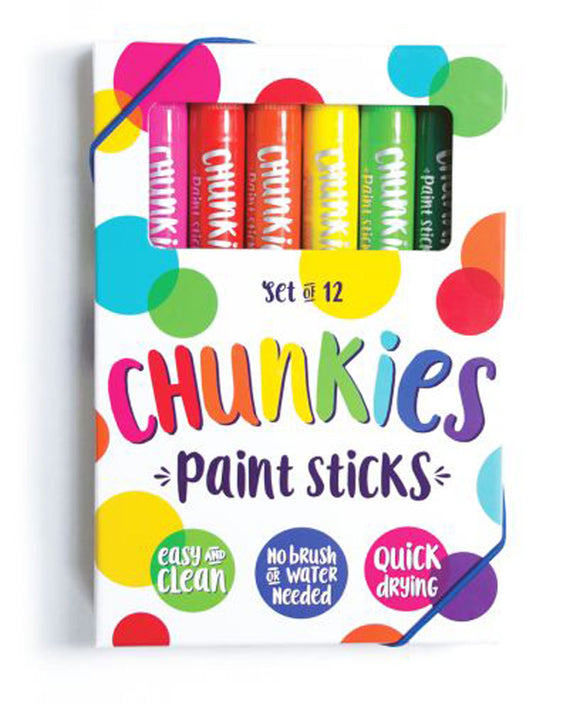 Ooly Chunky Paint Sticks Set Of 12