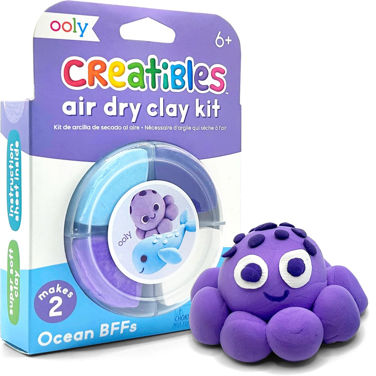 Ooly Creatibles Air Dry Clay Ocean BFFs