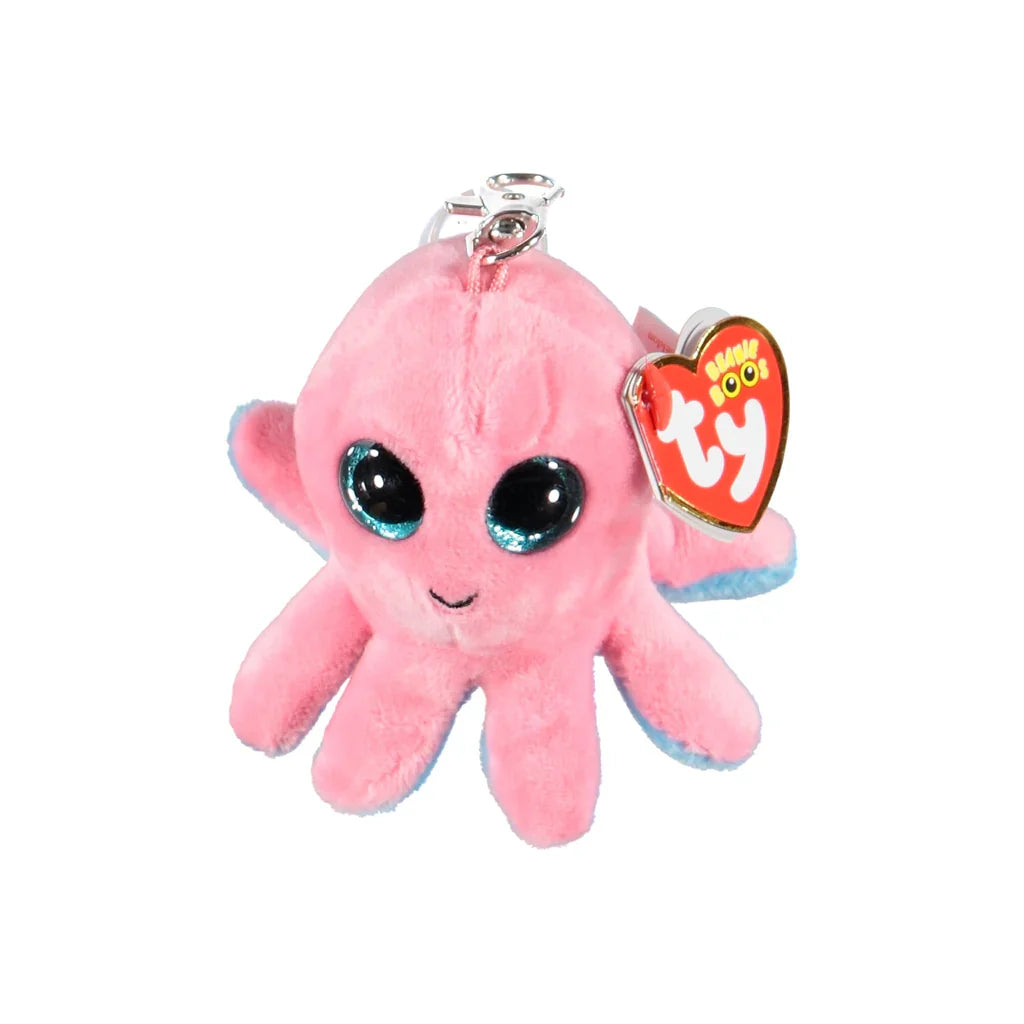 Ty Beanie Boos Clip Sheldon Octopus