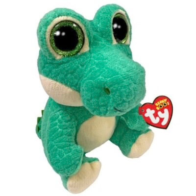 Ty Beanie Boo Ernie Green Alligator