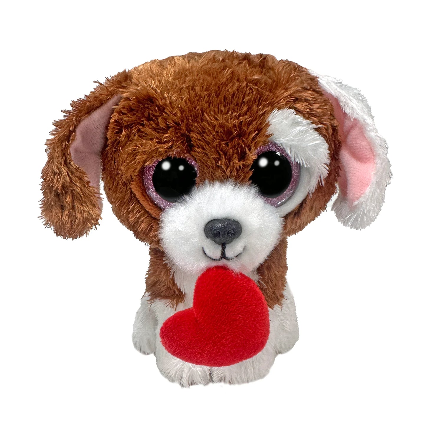 Ty Beanie Boos Cuddles Puppy with Heart