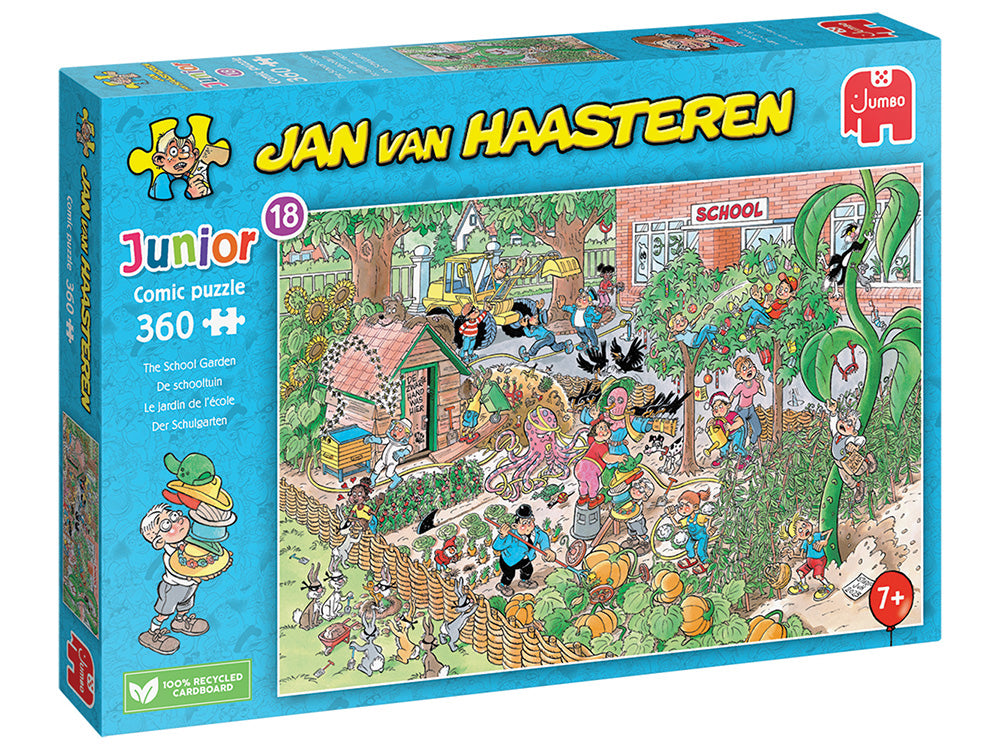 Jan Van Haasteren JNR 360pc Jigsaw Puzzle The School Garden