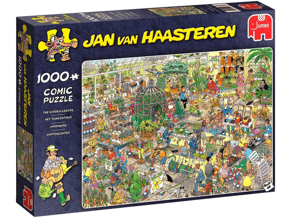 Jan Van Haasteren 1000pc Jigsaw Puzzle Garden Centre