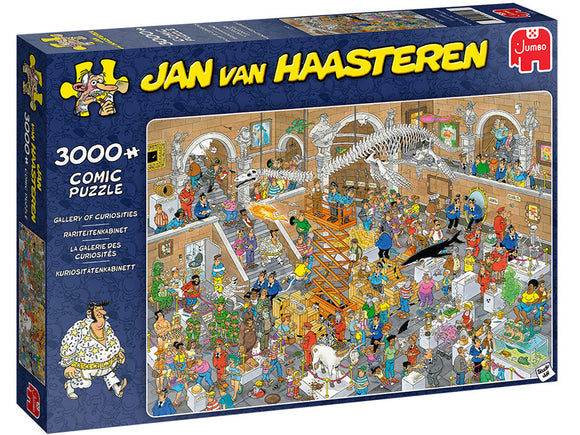 Jan Van Haasteren 3000pc Jigsaw Puzzle Gallery of Curiosities