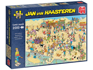 Jan Van Haasteren 2000pc Jigsaw Puzzle Sand Sculptures