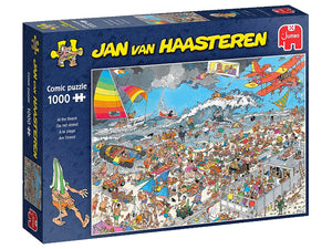 Jan Van Haasteren 1000pc Jigsaw Puzzle At the Beach