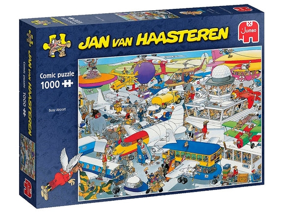 Jan Van Haasteren 1000pc Jigsaw Puzzle Busy Airport