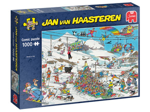 Jan Van Haasteren 1000pc Jigsaw Puzzle Break A Leg