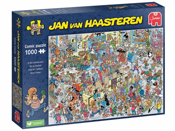 Jan Van Haasteren 1000pc Jigsaw Puzzle At The Hairdressers