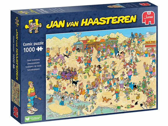 Jan Van Haasteren 1000pc Jigsaw Puzzle Sand Sculptures