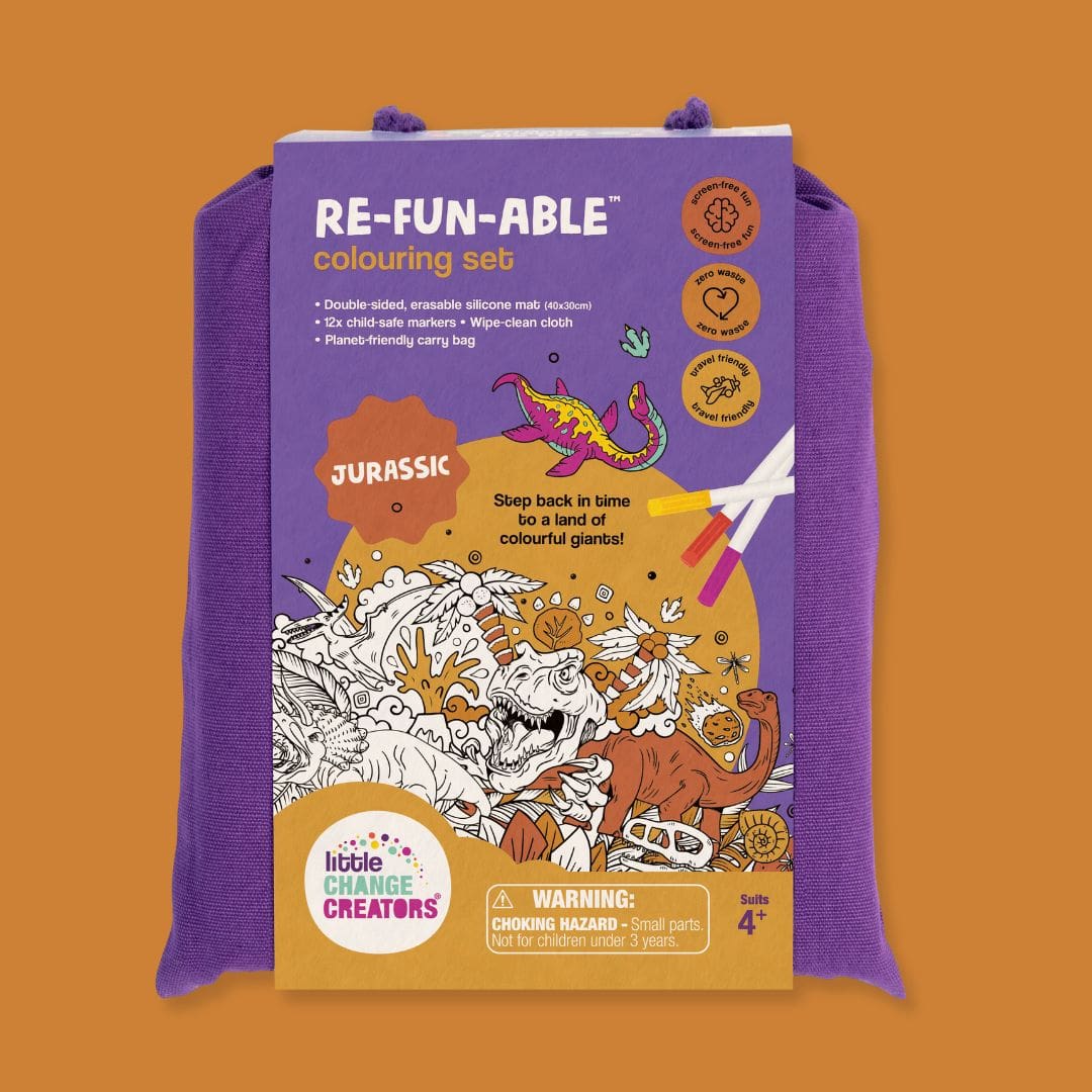 Re-Fun-able Reusable Colouring Set Jurassic