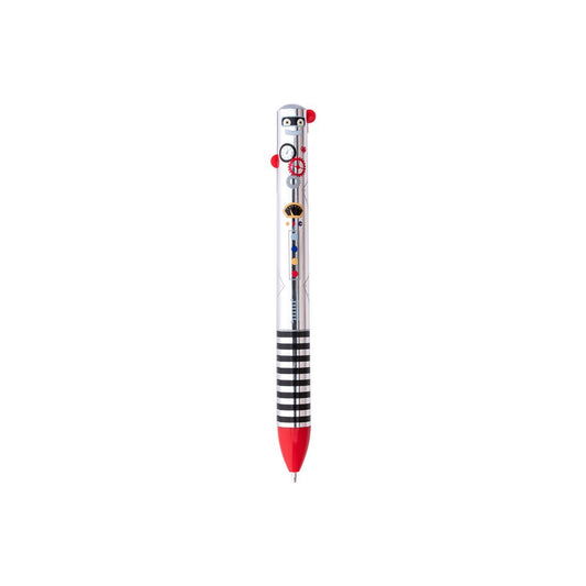 Legami Click And Clack Two Colour Ballpoint Pen Robot