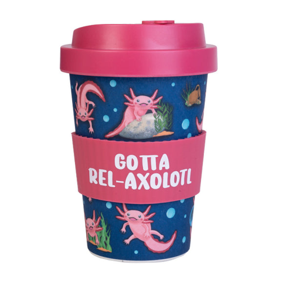 Eco-To-Go Bamboo Travel Cup Axolotl