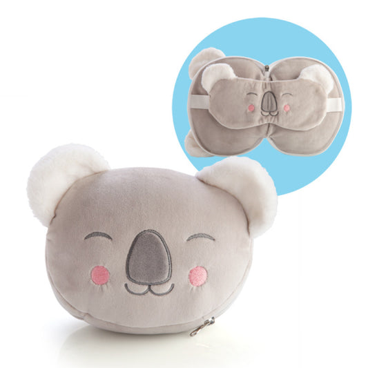 Smooshos Travel Pal Koala Eye Mask and Pillow
