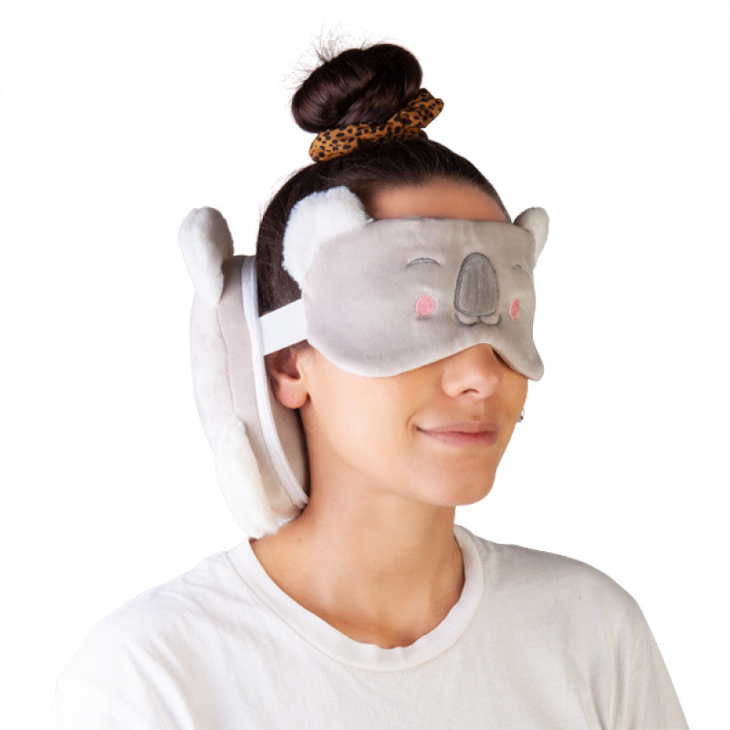 Smooshos Travel Pal Koala Eye Mask and Pillow