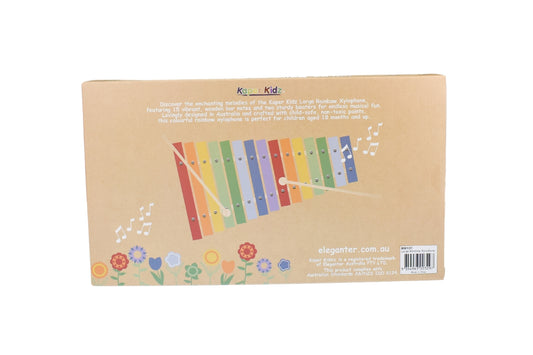 Kaper Kidz Large Rainbow Xylophone 15 Tones