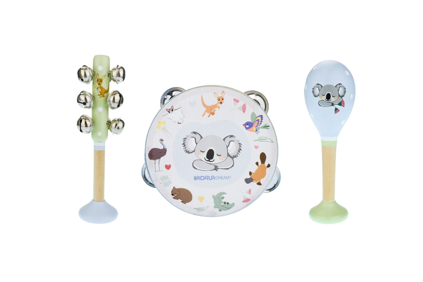 Koala Dream Bush Buddies 3 Piece Music Set