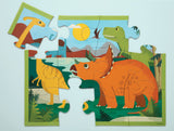 Mudpuppy 12pc Jigsaw Puzzle in a Pouch Dinosaur Park