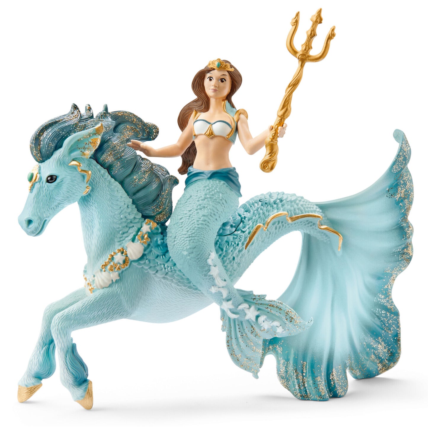 Schleich Bayala Figurine Set Mermaid Eyela Riding Horse