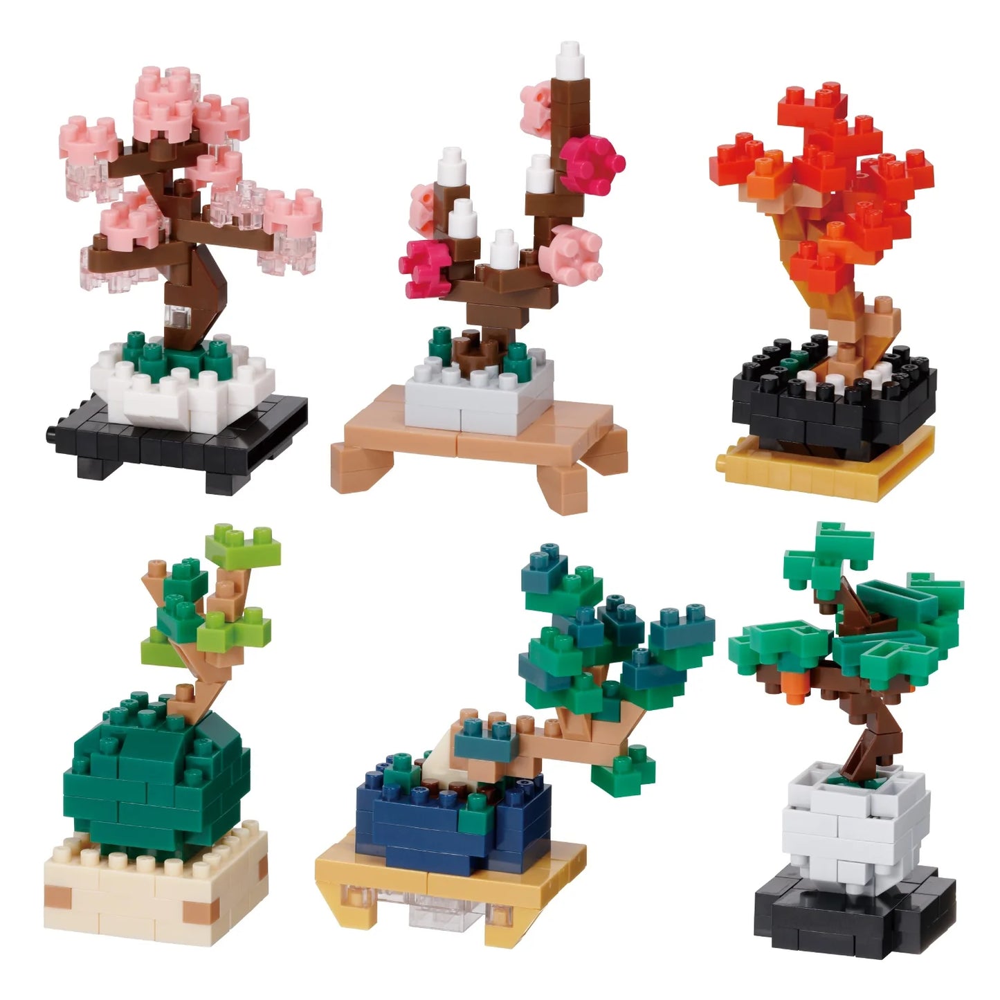 Nanoblock Mininano Bonsai Mystery Pack